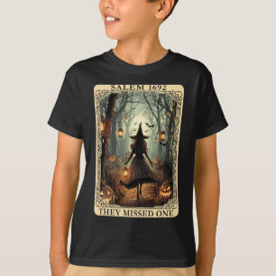 1692 Halloween Sie verpassten eine Tarot Card Wo T-Shirt