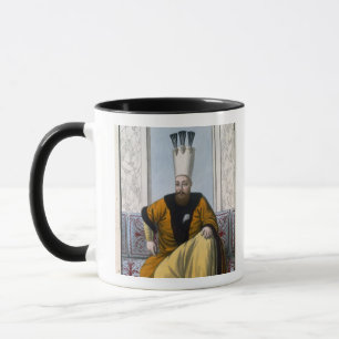 (1696-1754) Sultan Mahmud Is 1730-54, von 'einem Tasse