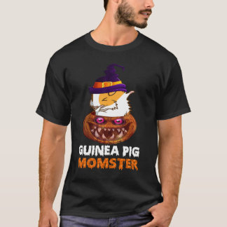 169 Guinea Pig Momster Pumpkin Monster Funny Hallo T-Shirt