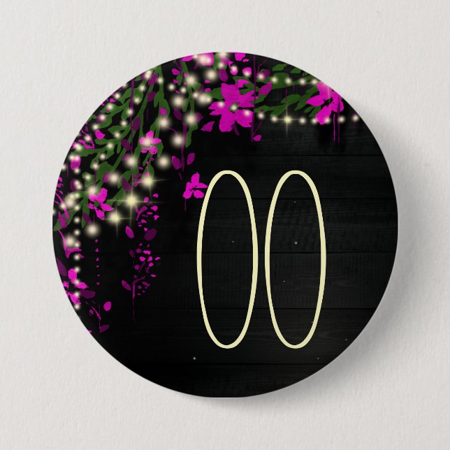 16. 18. 21. 30. 40. 50. 60. 70. Geburtstag Button (Vorderseite)