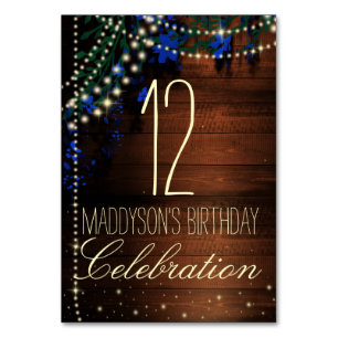 16. 18. 21. 30. 40. 50. 60. 70. Geburtstag Tischnummer