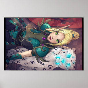 16,5" x 11" Gigi u. Frostbeulen-Plakat Poster