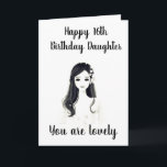 ****16. BIRTHTAG***** ZU UNSEREM "LOVELY DAUGHTER" KARTE<br><div class="desc">IHR *** LOVELY DAUGHTER** WIRD SO FREULIG SEIN,  DIESE KARTE VON "YOU" ZU ERHALTEN,  DASS ALLE WICHTIGEN *****16.**** BIRTHTAG UND WIRD ES FÜR JEDEN,  WAS ICH SICHER BIN!  DENNOCH KÖNNEN SIE DAS ALTER IN ZWEITEN FÄLLEN ÄNDERN,  WENN ERFORDERLICH:)</div>