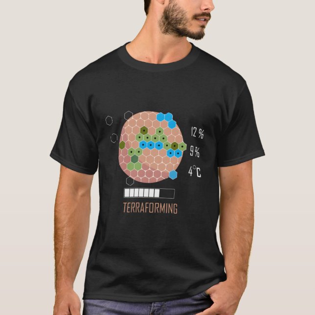 16 Bit-Mars sind ein bahnbrechendes Shirt-Motherbo T-Shirt (Vorderseite)
