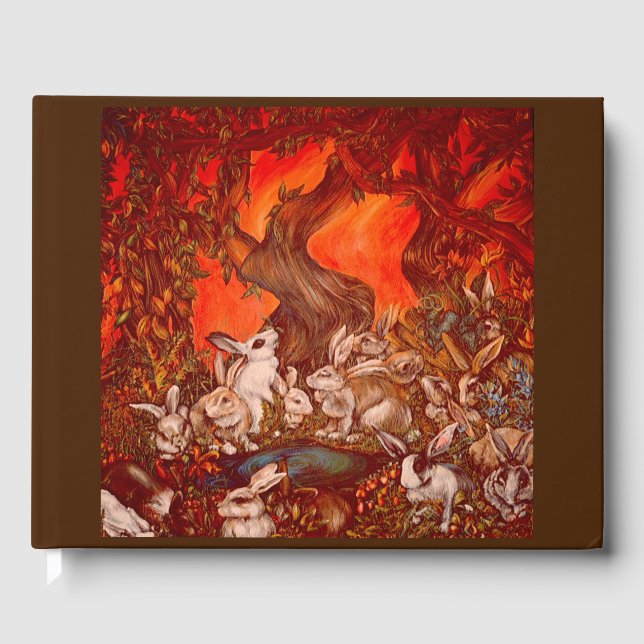 16 Bunnies Gästebuch (Vorderseite)