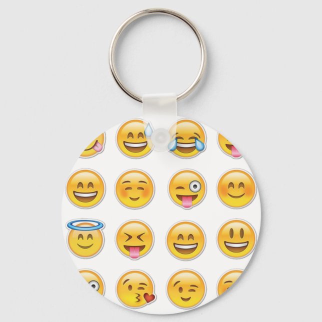 16 Emoji Schlüsselanhänger (Vorderseite)