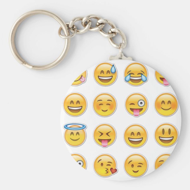 16 Emoji Schlüsselanhänger (Vorne)