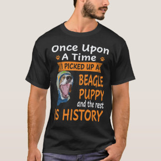 16 Es war einmal - Beagle Welpe Beagle T-Shirt