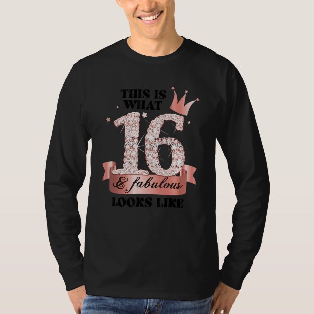 16 & Fabulous I Rose And White Party Group Candid  T-Shirt (Vorderseite)