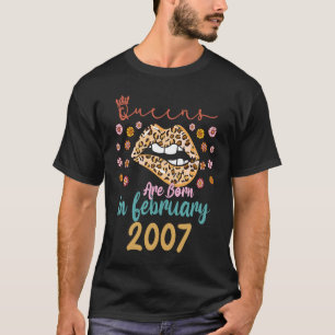 16. Februar Geburtstag Diese Königin war im Februa T-Shirt