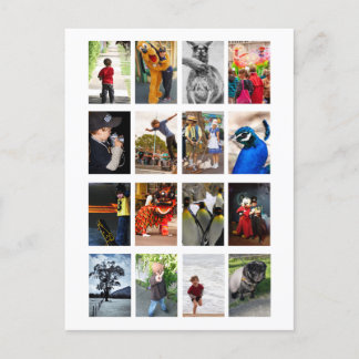 16 Foto auf Seitenrahmenanzeige Postkarte