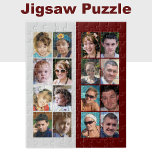 16 Foto Collage borundy und grau Puzzle<br><div class="desc">Mit diesem 16-Foto-Puzzle kannst du deine Lieblingsjigsaw-Erinnerungen zusammenstellen! Dieses personalisierte Puzzle eignet sich perfekt für Familienspielabende und präsentiert Ihre Lieblingsfotos in lebendiger, hochwertiger Druckqualität. Egal ob Urlaubserlebnisse, Haustierkunst oder Meilenstein-Momente, jedes Stück verbindet sich, um Ihre einzigartige Geschichte zu erzählen. Aus langlebigen Materialien gefertigt, ist es ein nachdenkliches Geschenk für Geburtstage,...</div>