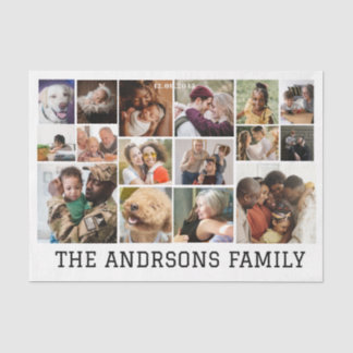 16 Foto Tissue Paper Seidenpapier