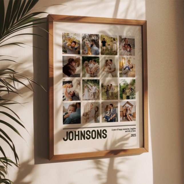 16 Fotos Collage Familie Hochzeitsbilder Andenken Poster (Von Creator hochgeladen)