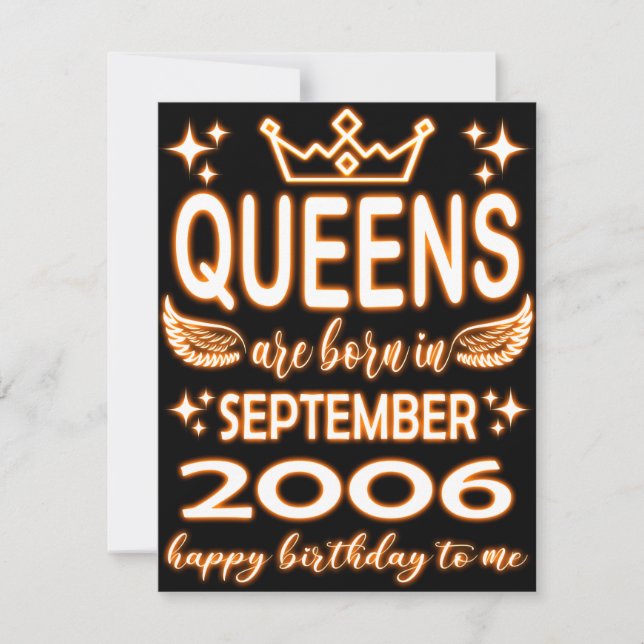 16. Geburtstag (Vorderseite)