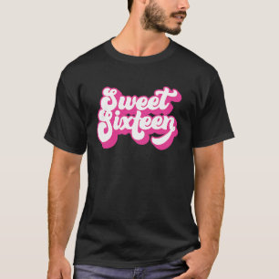 16 . Geburtstag 16 Jahre alt für Mädchen Frauen 16 T-Shirt