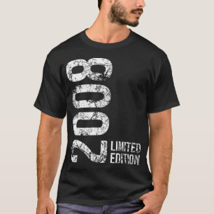 16. Geburtstag 16 Jahre alter Mädchenjunge 2008 T-Shirt