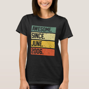 16. Geburtstag 16 Jahre Phantastisch seit Juni 200 T-Shirt