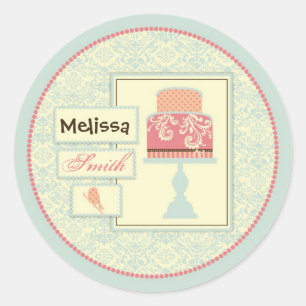 16. Geburtstag-Aufkleber B Runder Aufkleber