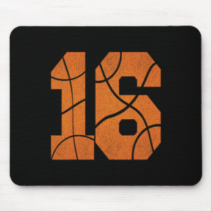 16. Geburtstag Basketball Boys Kinder Mousepad