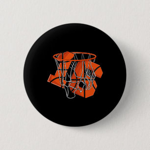 16. Geburtstag Basketball Kinder Button