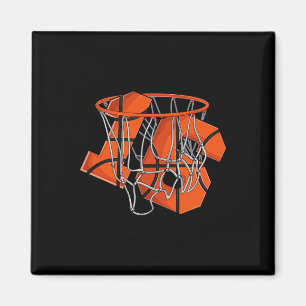 16. Geburtstag Basketball Kinder Magnet
