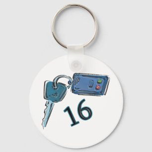 16. Geburtstag befestigt Geschenke Schlüsselanhänger