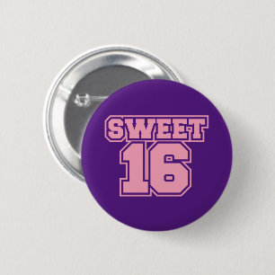 16 . Geburtstag Button