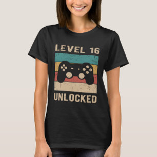 16. Geburtstag des Gamers für Jungen und Mädchen S T-Shirt