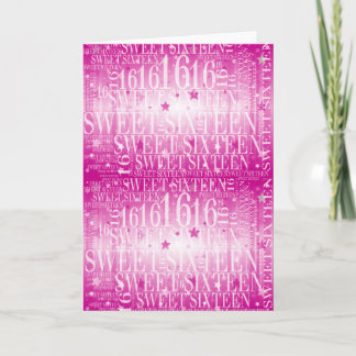 16 . Geburtstag Einladung