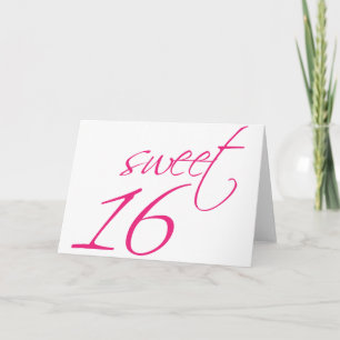 16 . Geburtstag Einladung