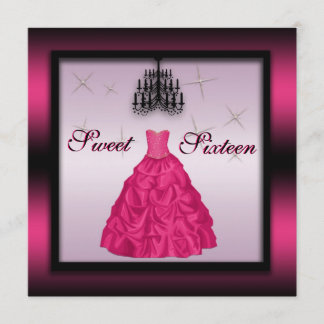 16 . Geburtstag-Einladung Einladung