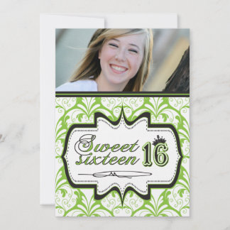 16 . Geburtstag Einladung - individuell anpassbar