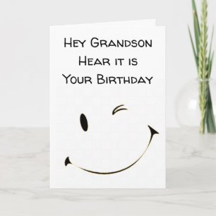 **16.*** GEBURTSTAG FÜR EIN ***BESONDERES GRANDSON KARTE