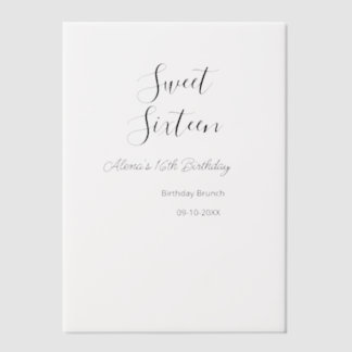 16 . Geburtstag Geburtstagsbrunch 16.