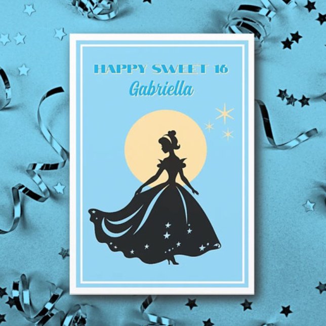16. Geburtstag! Grußkarte zum Geburtstag Karte (Von Creator hochgeladen)