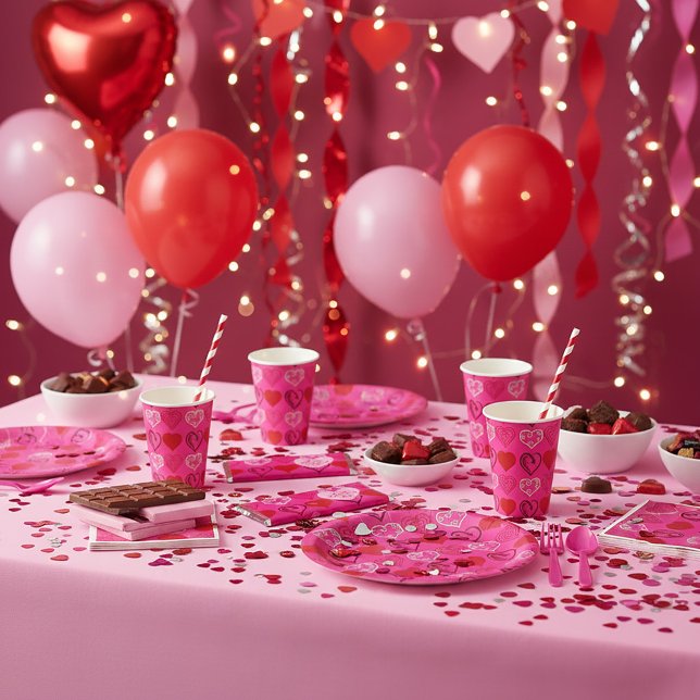 16 . Geburtstag Hearts & Liebe Paper Teller (Von Creator hochgeladen)