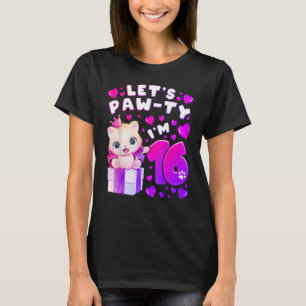16. Geburtstag, Mädchen 16 Jahre, Kitten, Nummer 1 T-Shirt