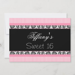 16 . Geburtstag Party Einladung