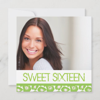 16 . Geburtstag Party Einladung