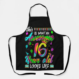 16. Geburtstag Phantastisch 16 Jahre alt sieht aus Schürze