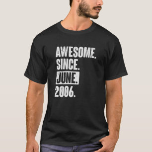 16. Geburtstag Phantastisch seit Juni 200 T-Shirt