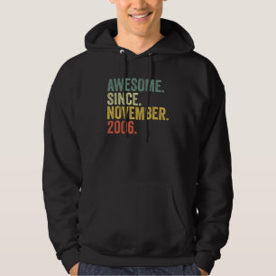 16. Geburtstag Phantastisch seit November 2006 16 Hoodie