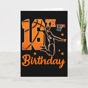 16. Geburtstag Sketll Thema 16 Jahre alter Jungenp Karte