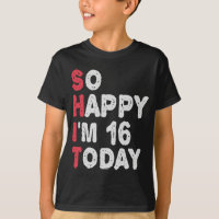 16. Geburtstag So glücklich bin ich heute 16 Gesch