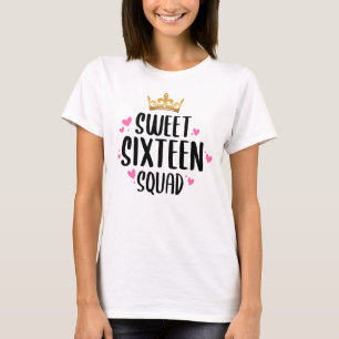 16 . Geburtstag Squad, 16. Geburtstag Shirt