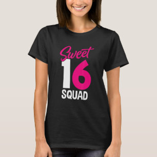 16 . Geburtstag Squad Parents Matching 16. Geburts T-Shirt