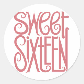 16 . Geburtstag Sticker
