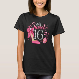 16. Geburtstag Sweet 16 Girl’s T-Shirt