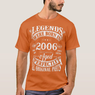 16. Geburtstag T-Shirt Vintage Legenden Geboren im